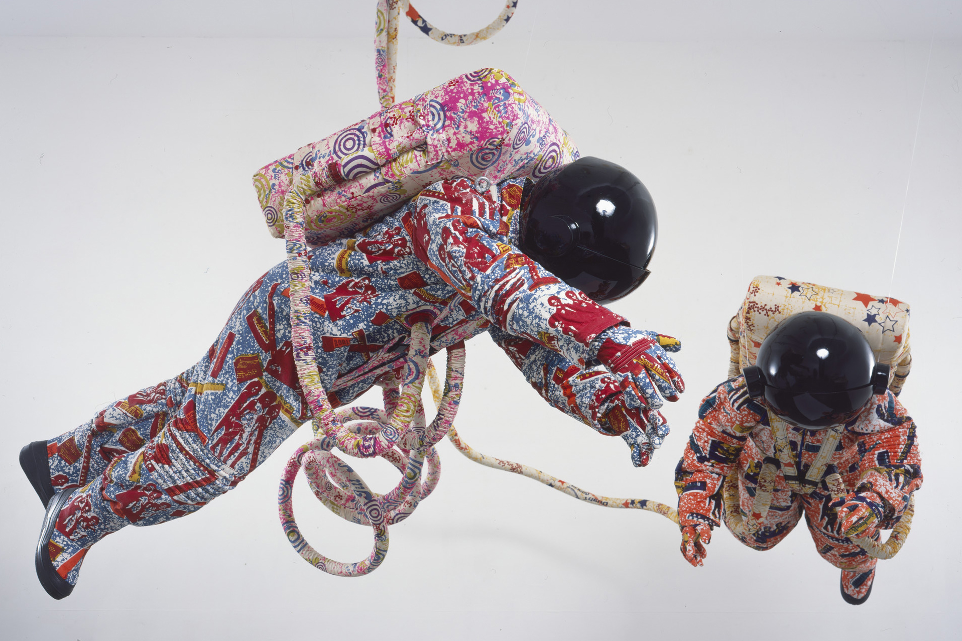 Yinka Shonibare, in collaboration with The Fabric Workshop and Museum, Space Walk, 2002.