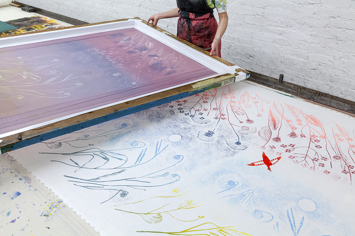 Workshop: Seasonal Shifts: Large Format Repeat Pattern Printing