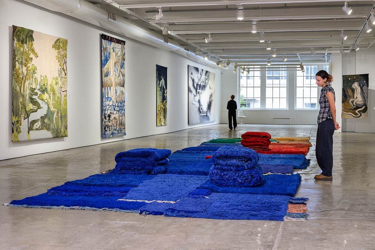 You Stretched Diagonally Across It: Contemporary Tapestry - The